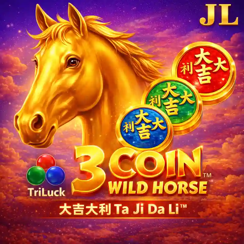 3 Coin Wild Horse online slot game by tayaph casino