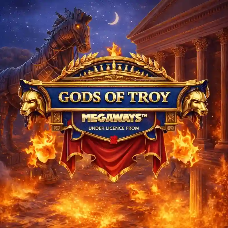 Gods of Troy MegaWays Game Logo